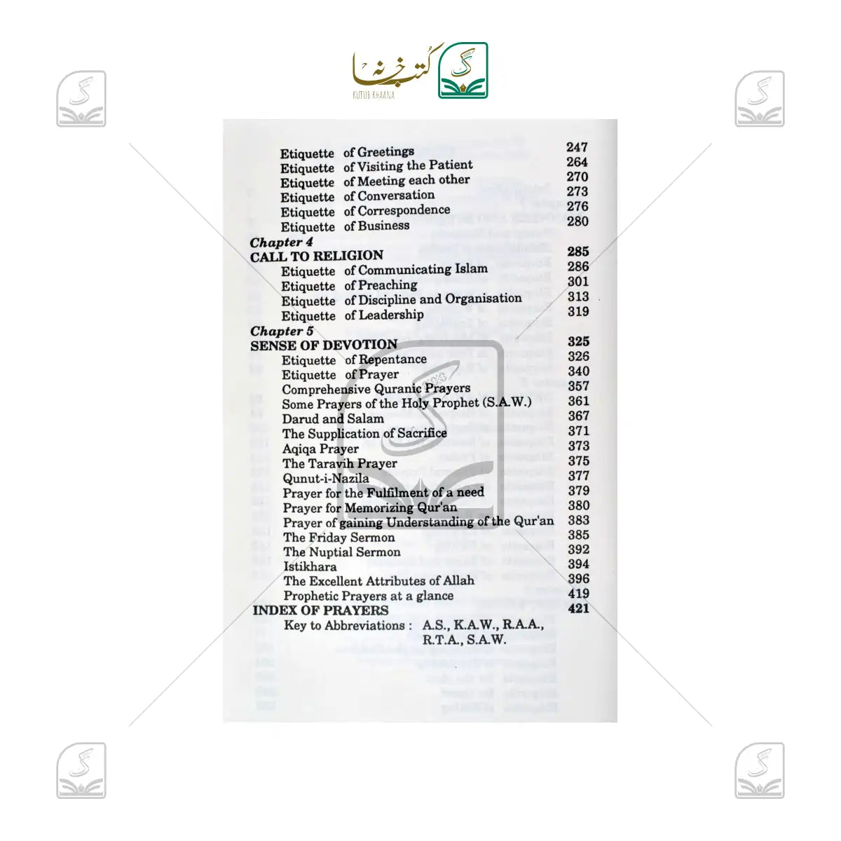 Etiquette of Life In Islam