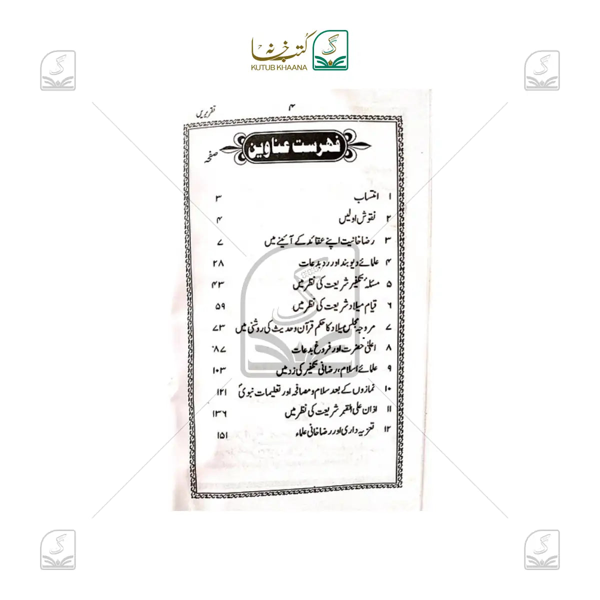 Barelviyat Shikan Taqreerein