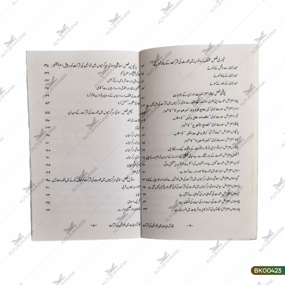 Kaarga Hayat Mein Khwateen Ki Shirkat