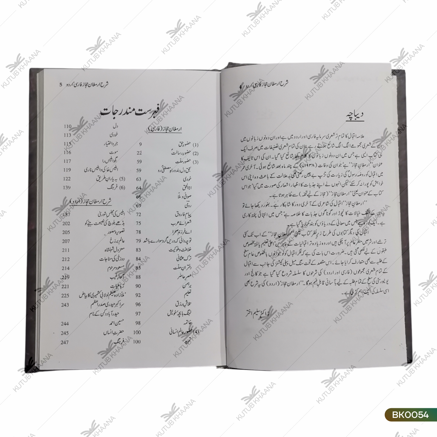 Sharh Armaghan-e-Hijaz