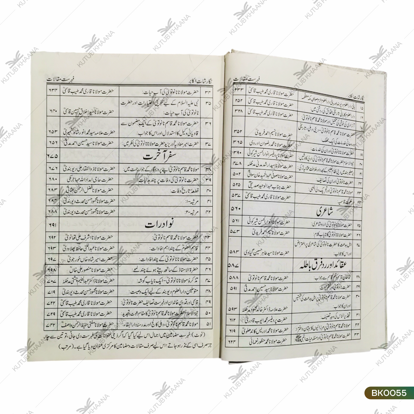 Nigaarshate Akabir Batazkira Jawahir Maarif