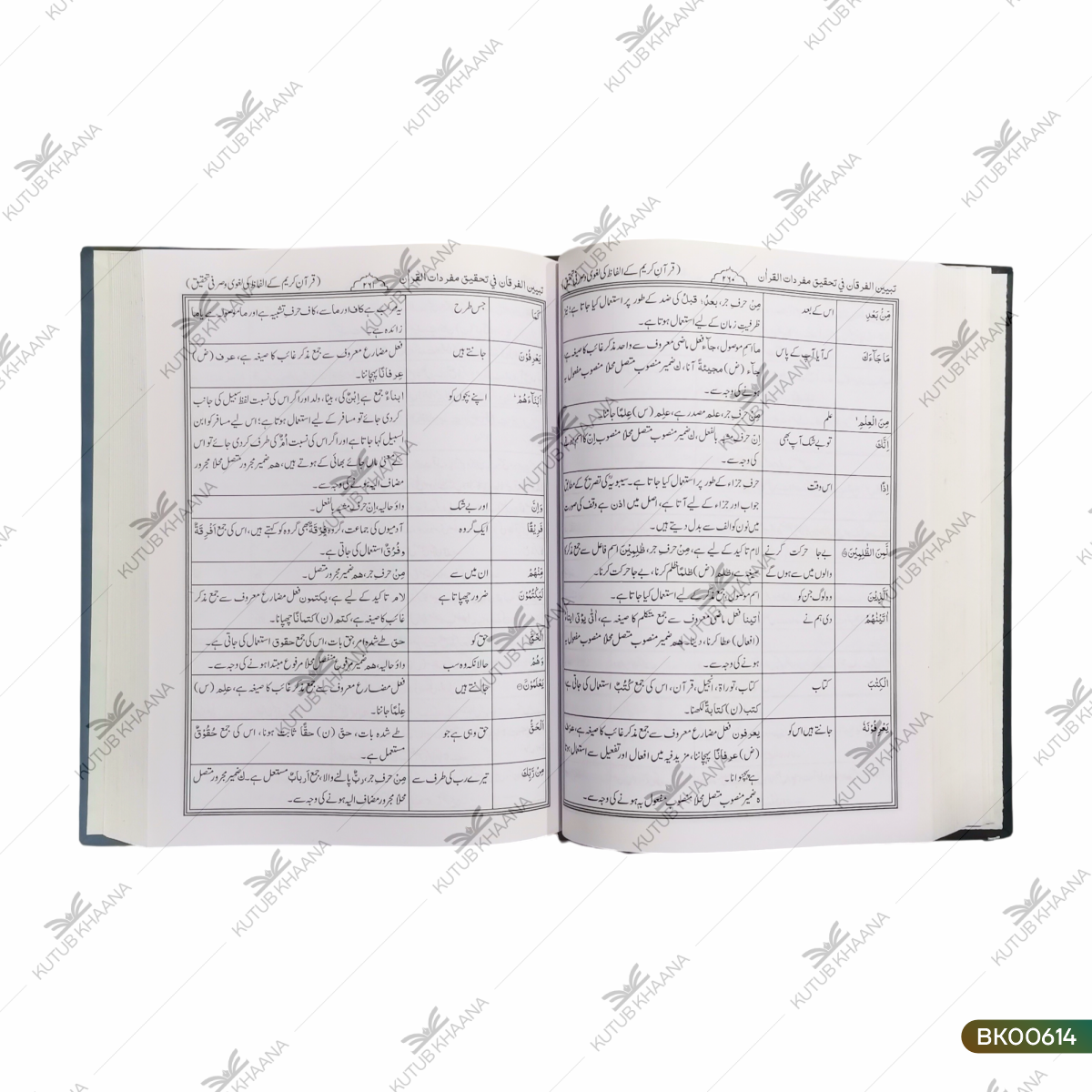 Tabyeenul Furqani Fi Tahqiqi Mufradatil Quran (Quran Kareem Ke Alfaz Ki Laghvi wa Sarfi Tahqeeq)