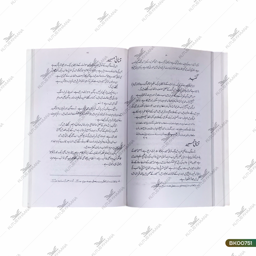 Delhi Ki Tareekhi Masajid - 2 Volume