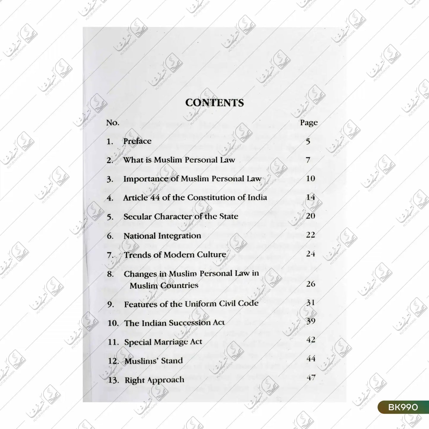 Muslim Personal Law & Uniform Civil Code