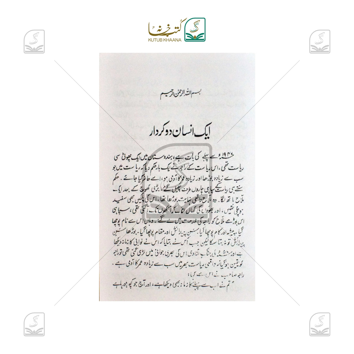 Ek Insan Do Kirdar