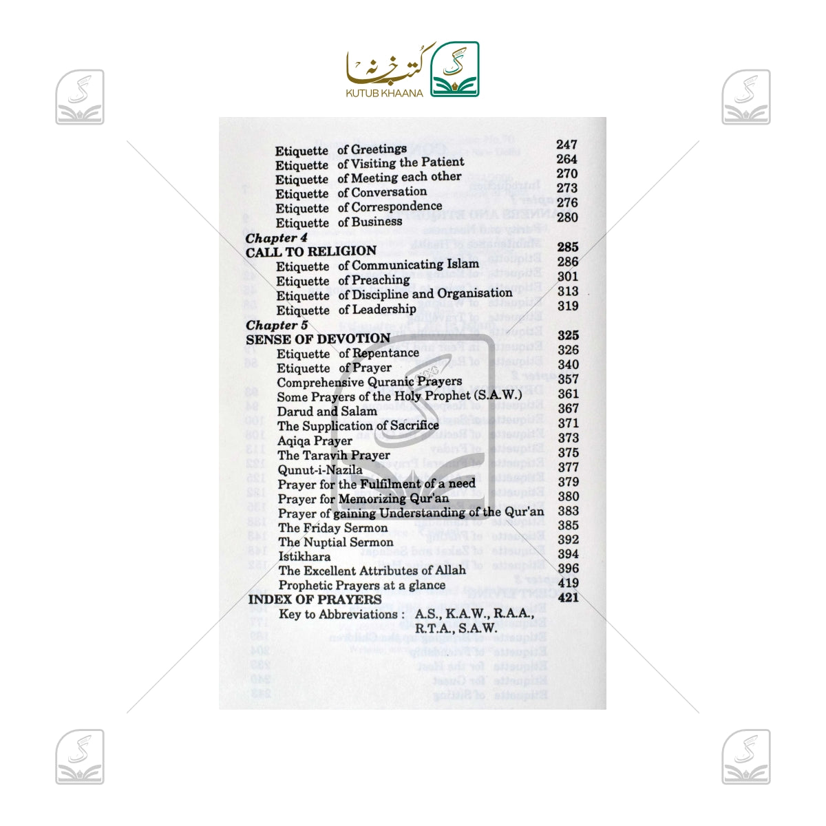 Etiquette of Life In Islam