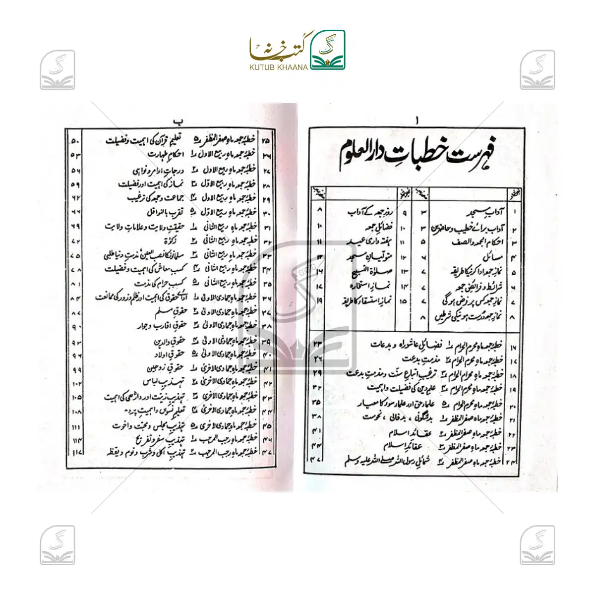 Khutbat e Darul Uloom Deoband