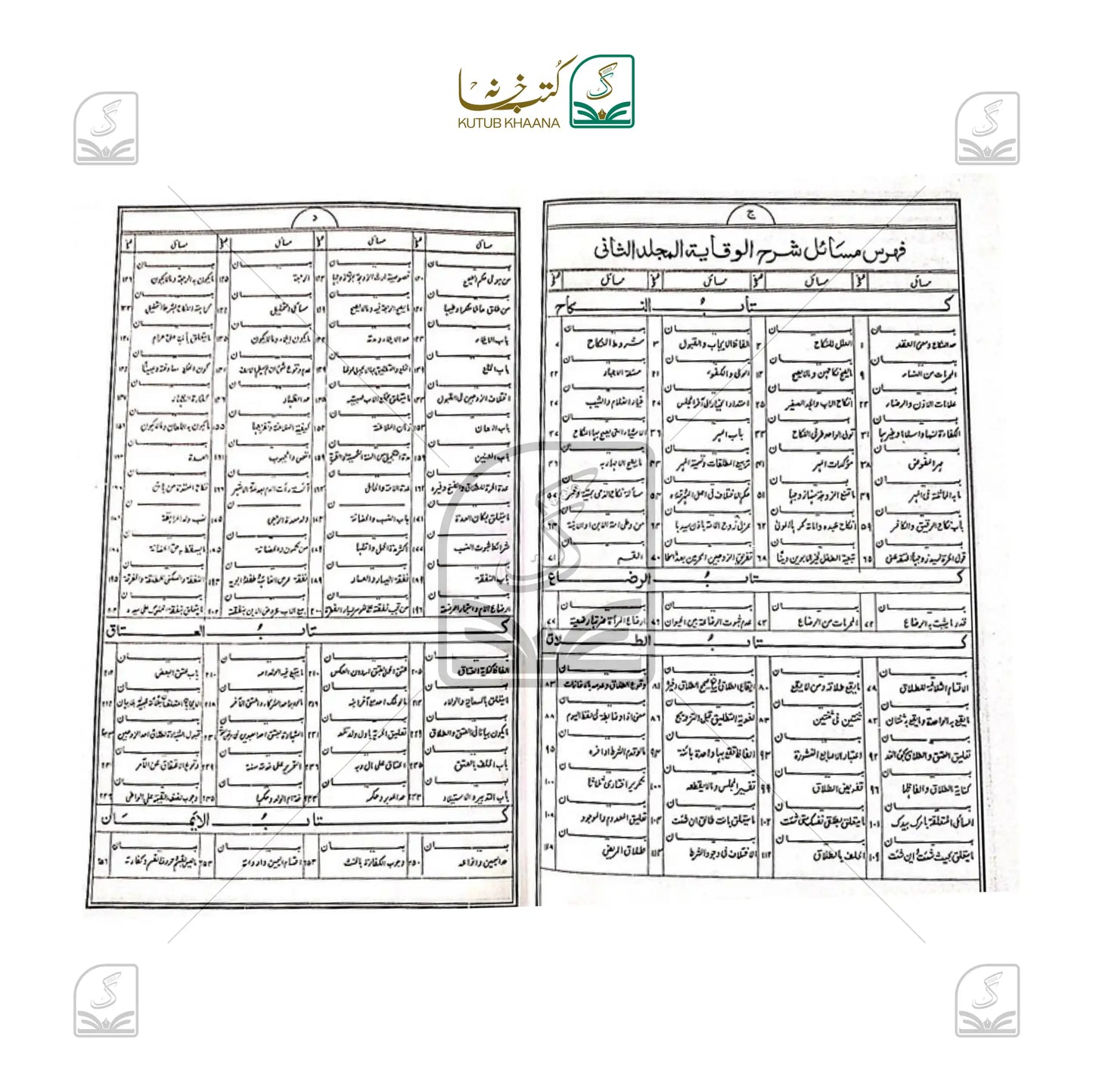 As Siqayah Sharh Wiqayah - 2 Volume Set
