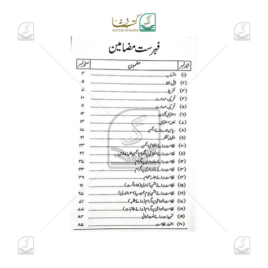 Fanoos-e-Nizamat