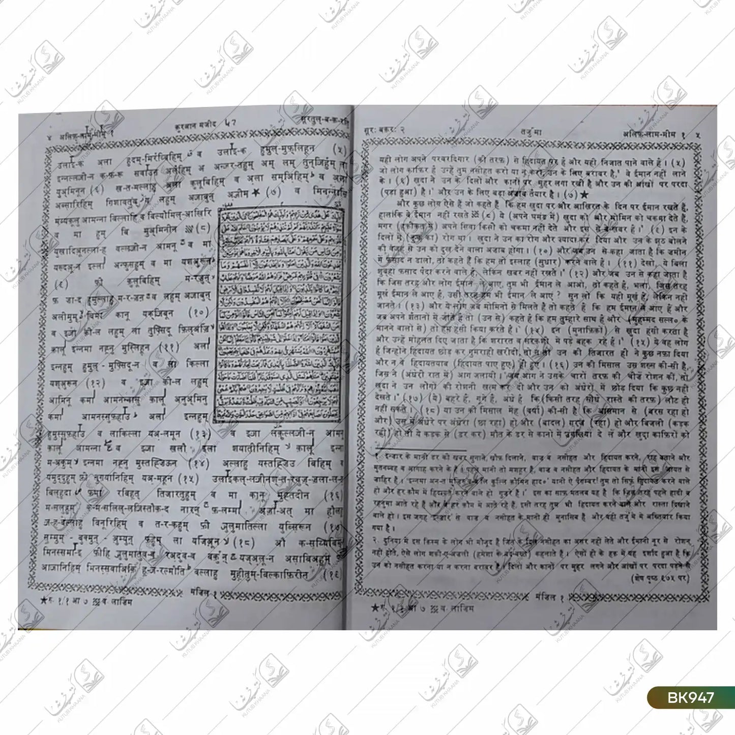 Tarjuma Hindi Quran Paak