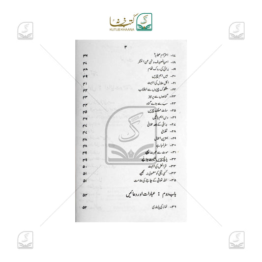 Rasoolallah SAW Ki Wasiyatein