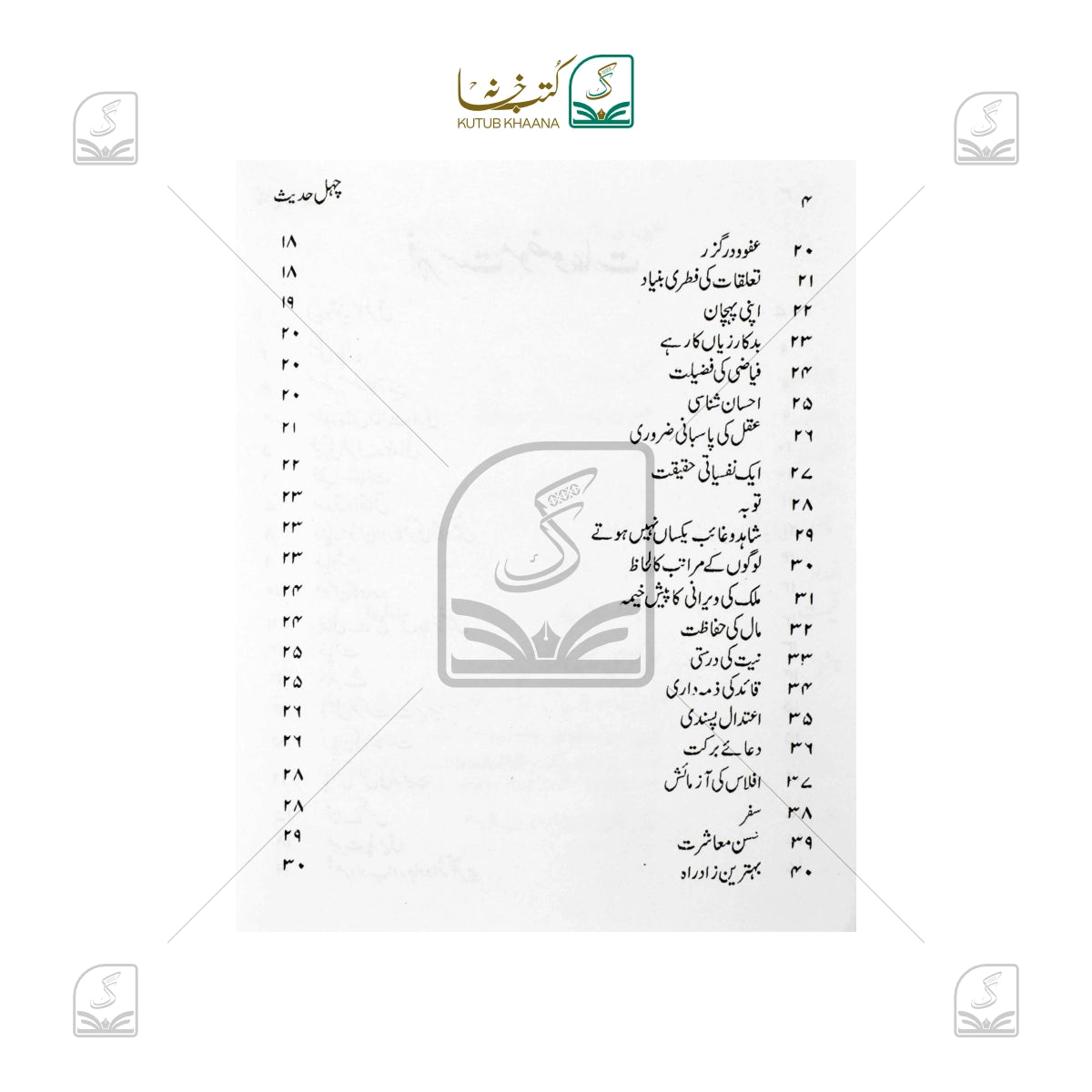 Chehal Hadees
