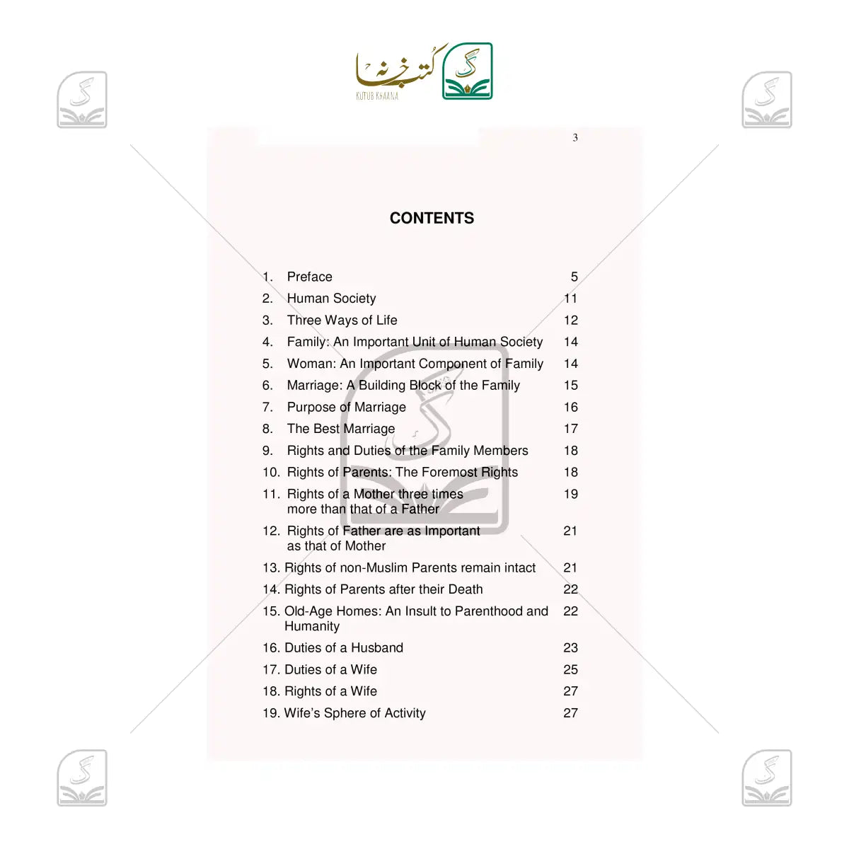 Teachings Of Islam for a Happy Family