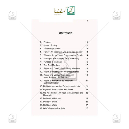 Teachings Of Islam for a Happy Family
