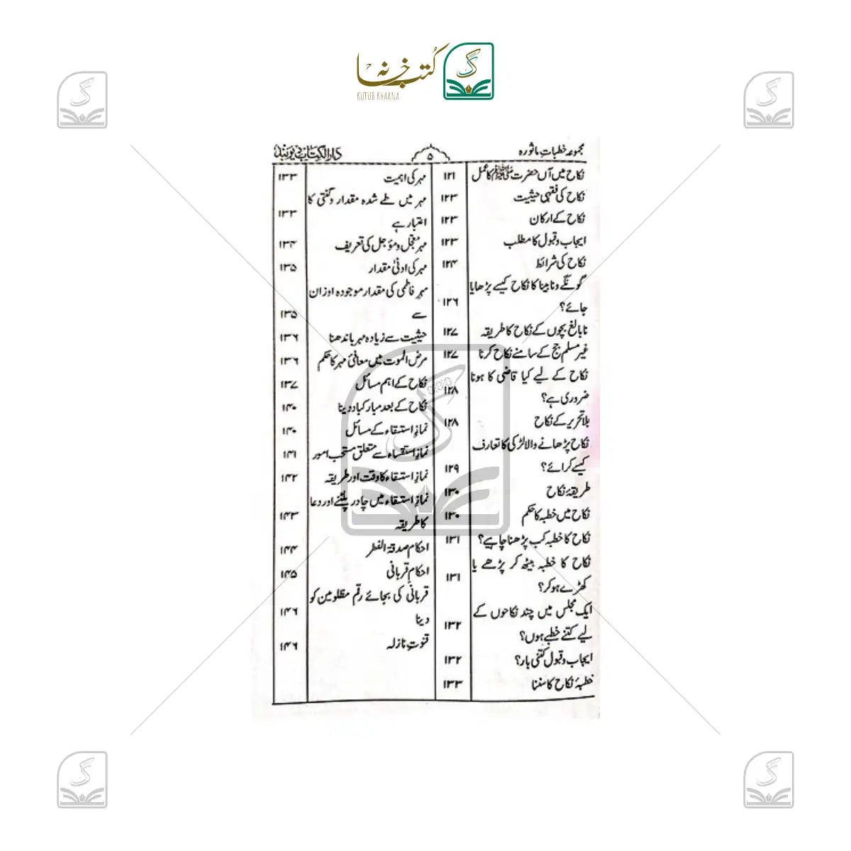 Majmooa Khutbat-E-Masoorah