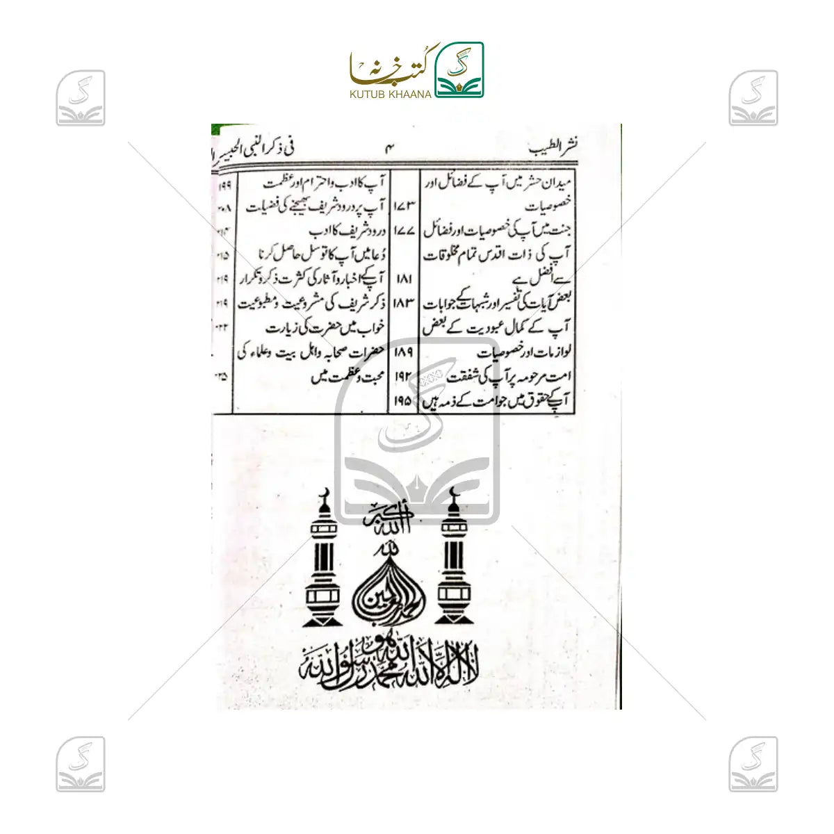 Nashrut Tayyib fi Zikrin Nabi [S.A.W]