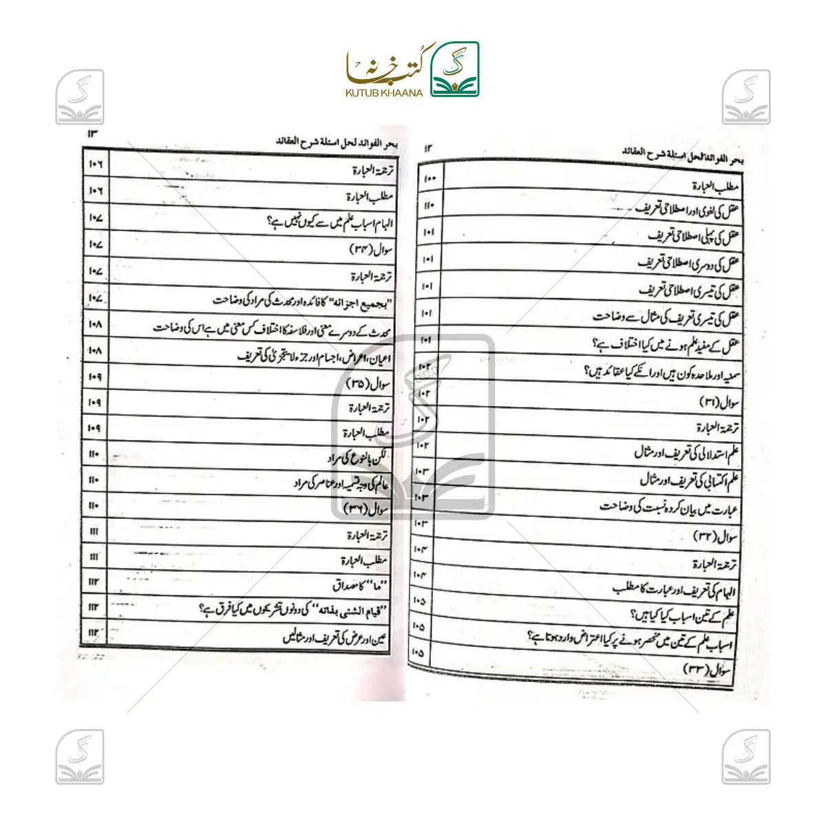 Al Fawaid Lihalli Sharh Aqaid