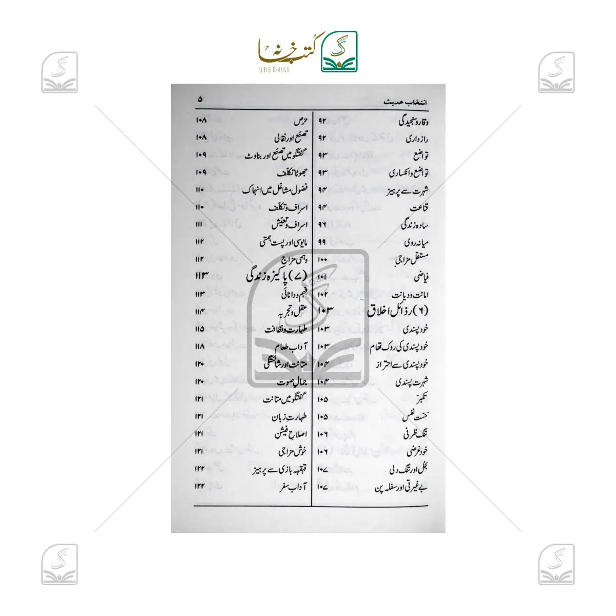 Intekhab-e-Hadees